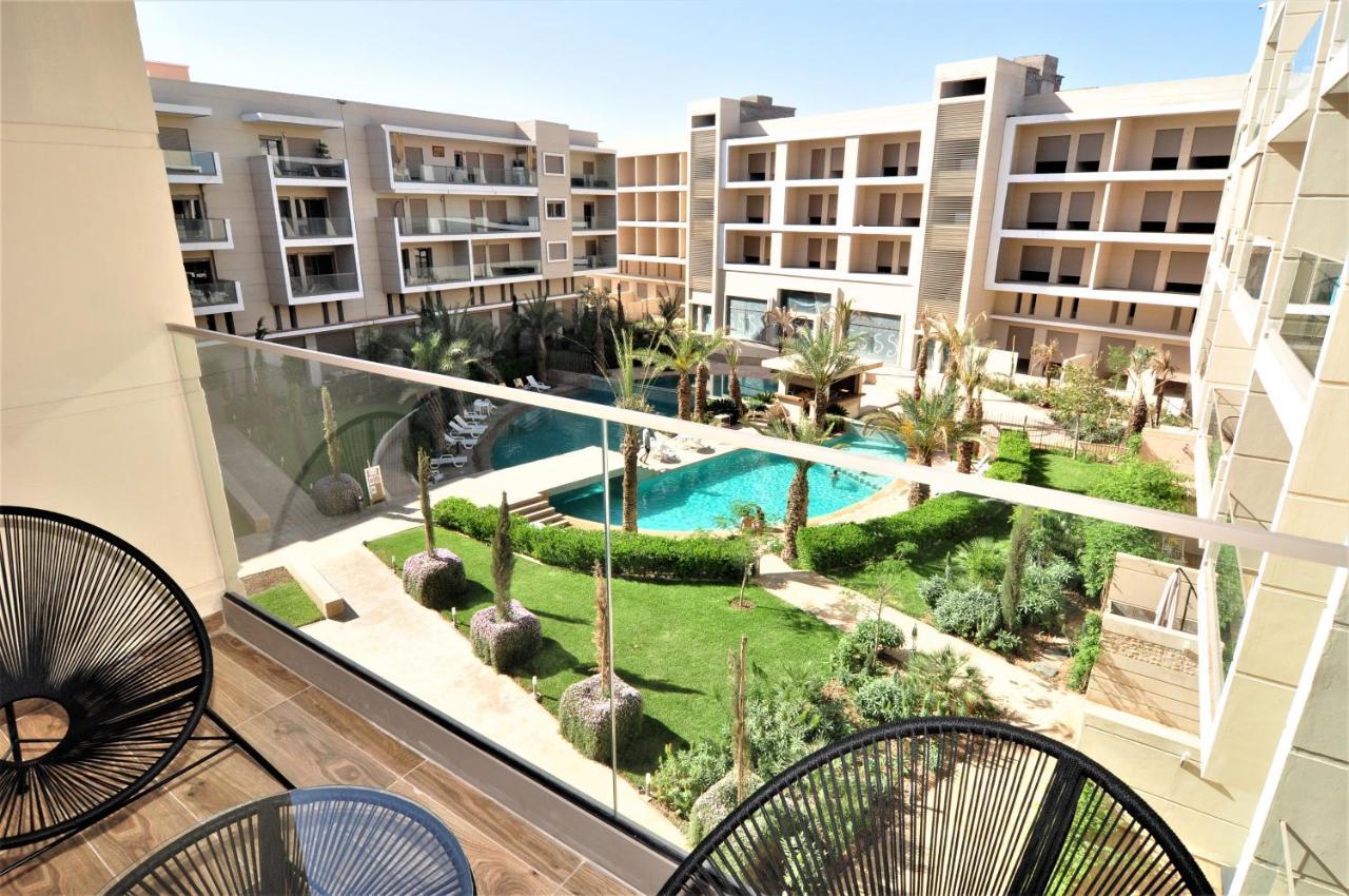 Ferienwohnung Royal Deluxe Platinum - Marrakech, Luxe Pool View Marrakesch Exterior foto